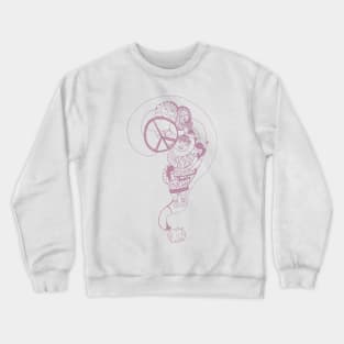 Why? Pink Crewneck Sweatshirt